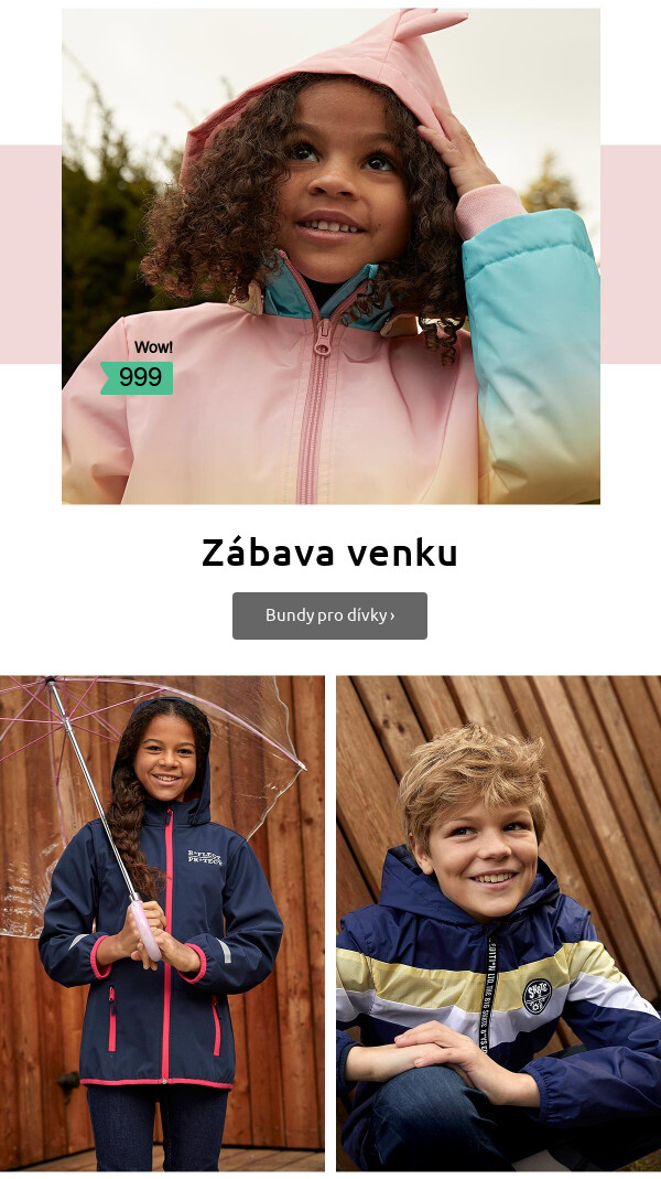 Bundy a outdoorová móda >