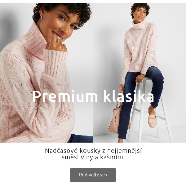 Premium pletená móda >