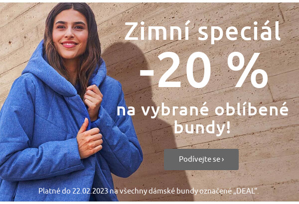 Bundy & kabáty % >