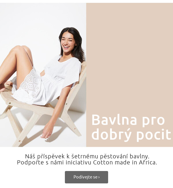 Podpora iniciativy Cotton made in Africa >