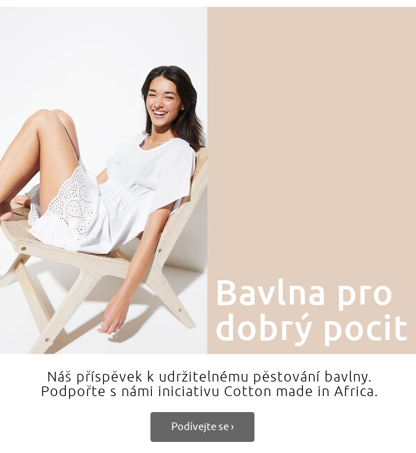 Podpora iniciativy Cotton made in Africa >