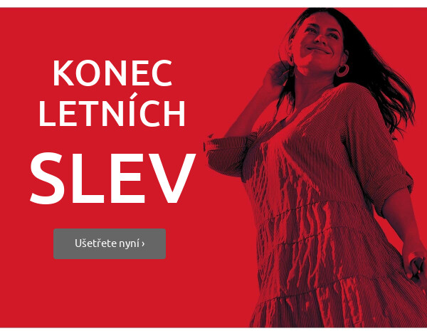 KONEC LETNÍCH SLEV >